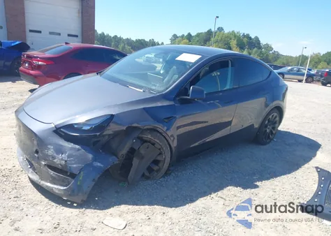 2023 Tesla Model Y Awd/Long Range Dual Motor All-Wheel Drive from USA, damaged, VIN 7SAYGAEE9PF971859